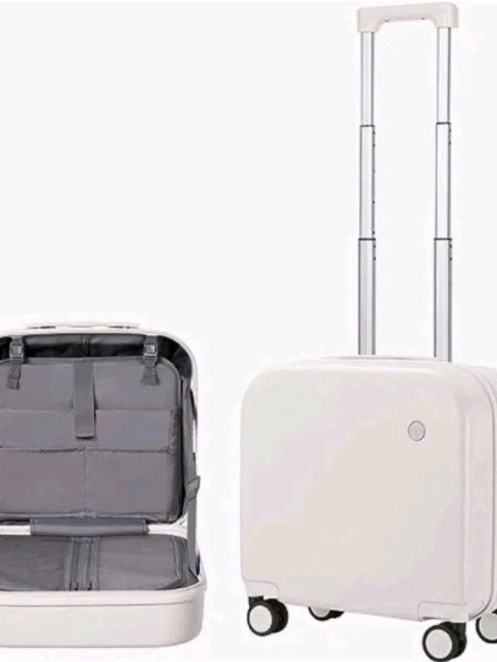 GUC! 16" Carry on Luggage Mixi Suitcase. 360ยฐ Spinner Wheels Luggage Hardshell